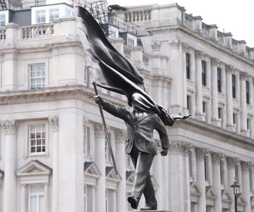The Man With A Flag token image