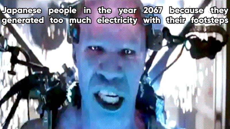 Japan Is Turning Footsteps Into Electricity Copypasta token image