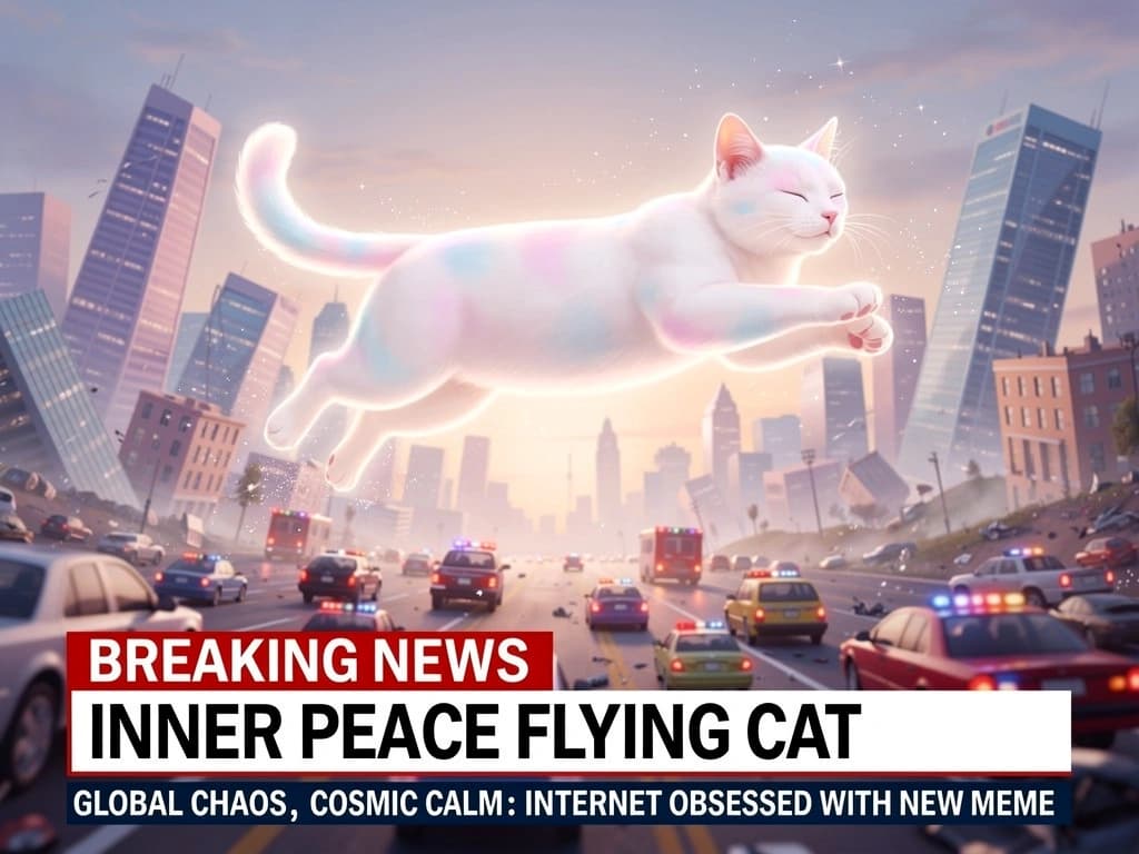 Flying Cat Inner Peace token image