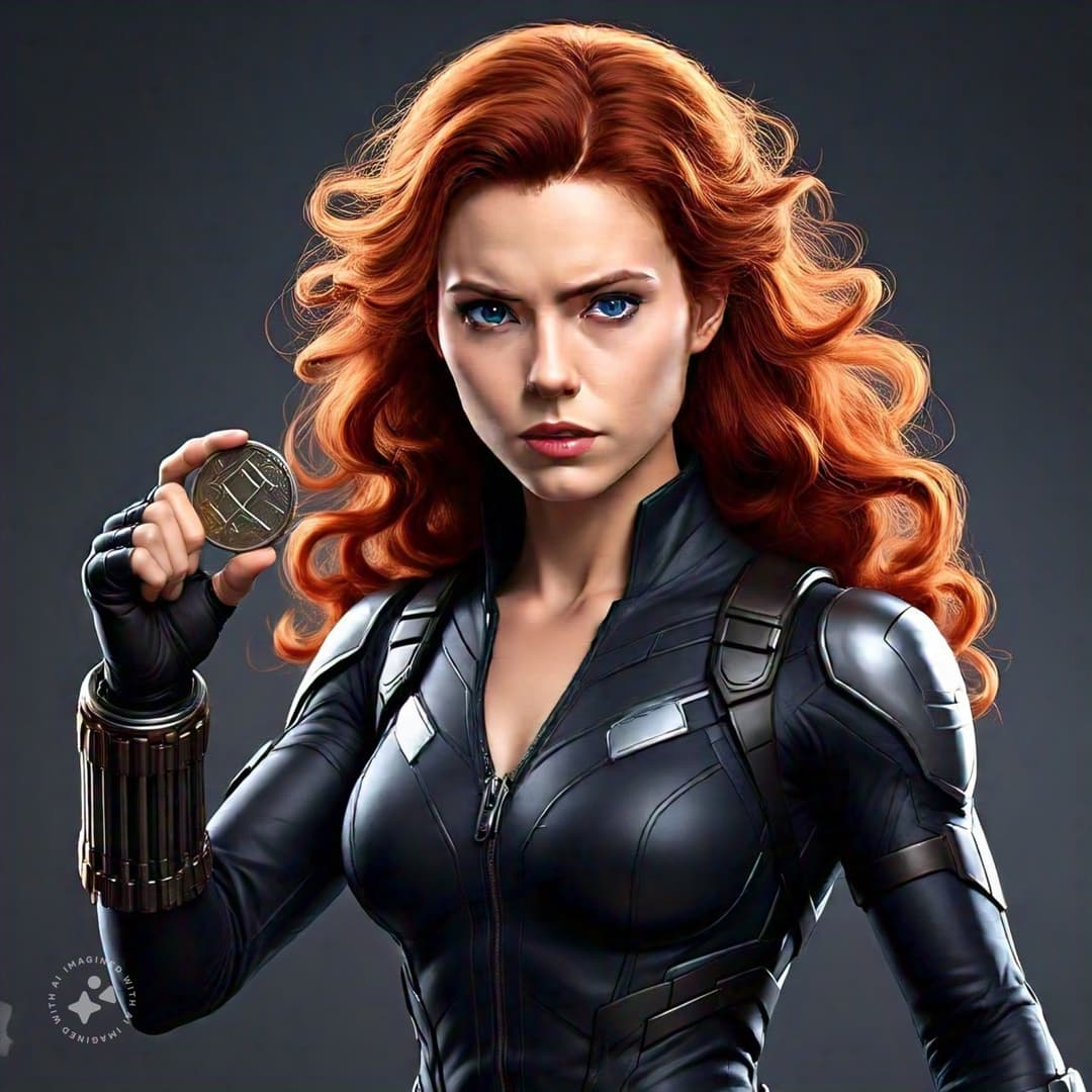 Black Widow Avengers End Game Ultron Vision Ultra Infinity Wars Thanos token image