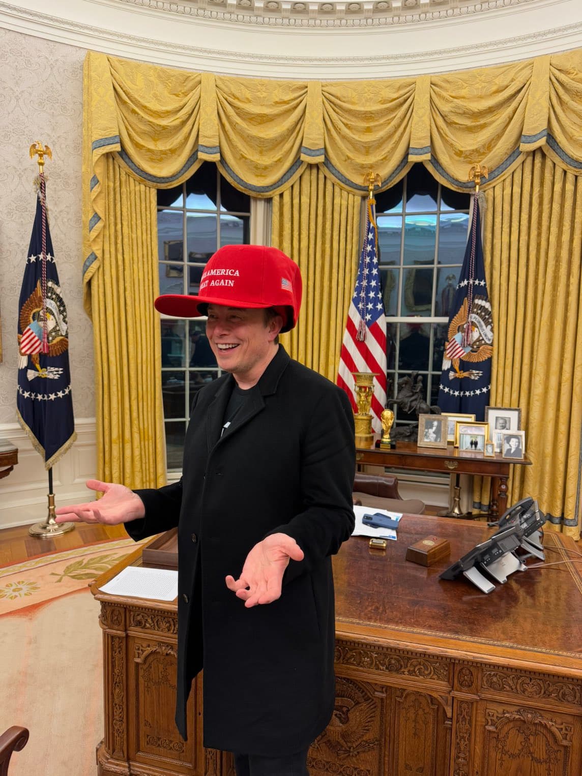 Elon with his big hat token image