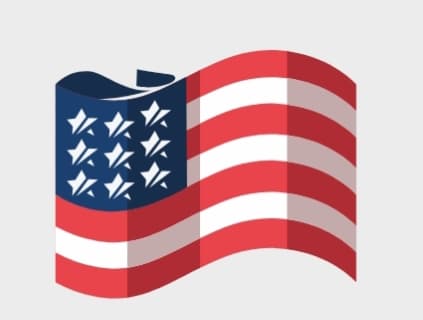 american flag token image