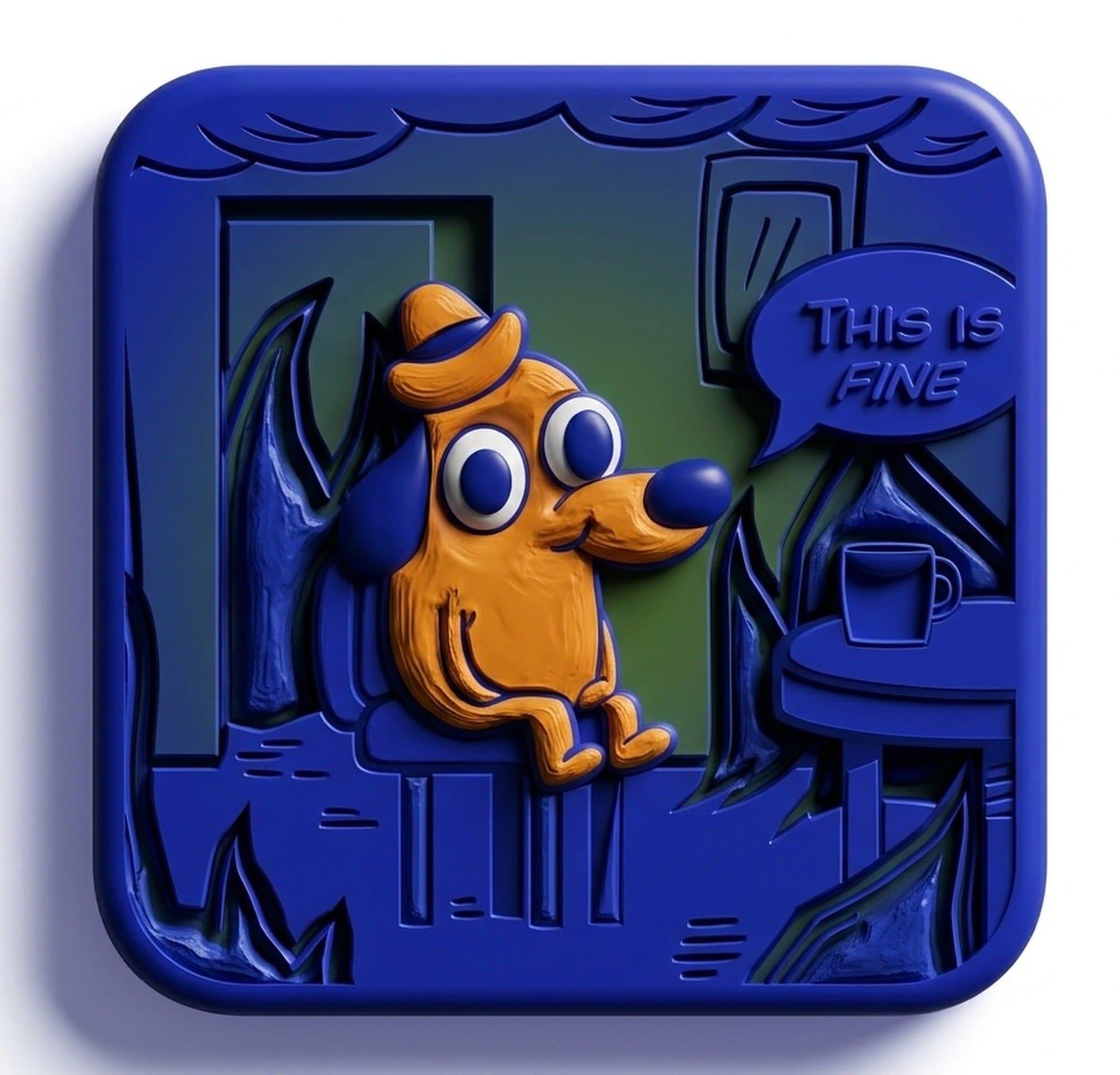 this is fine token image
