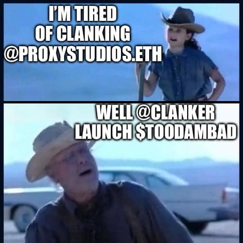 THAT'S TOO DAM BAD KEEP CLANKIN token image