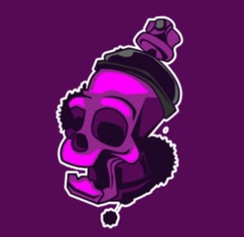 Purple Skull Spray token image