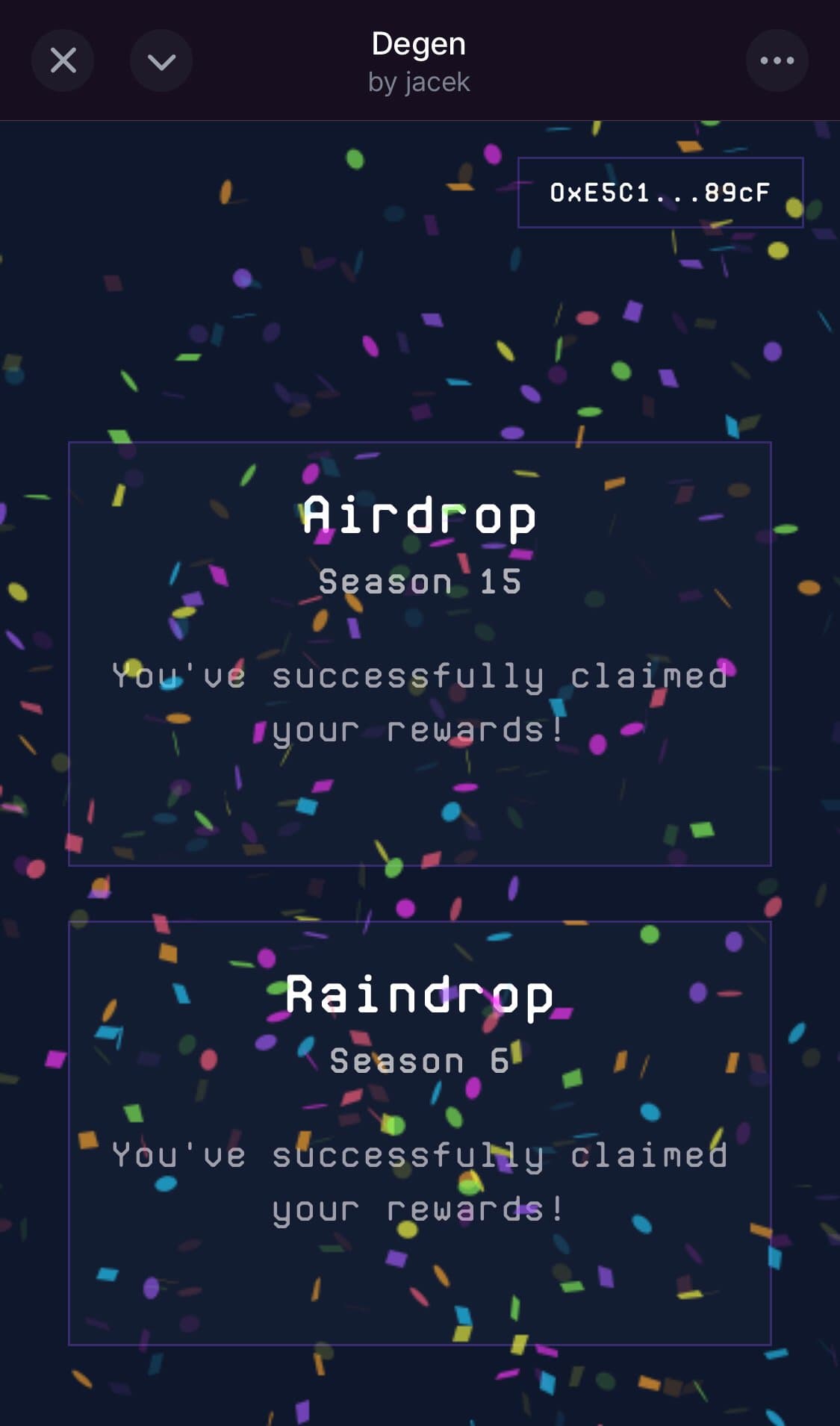 Claim Celebration token image