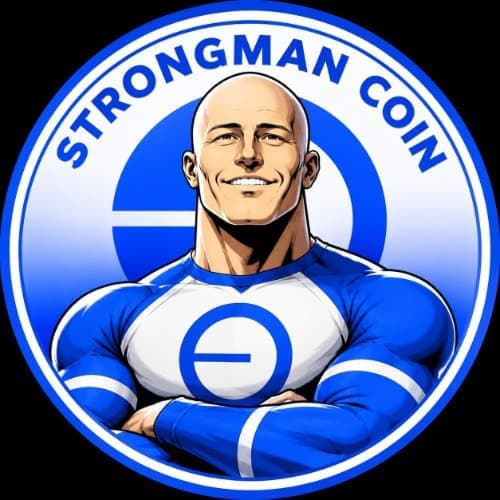 Strongman coin token image