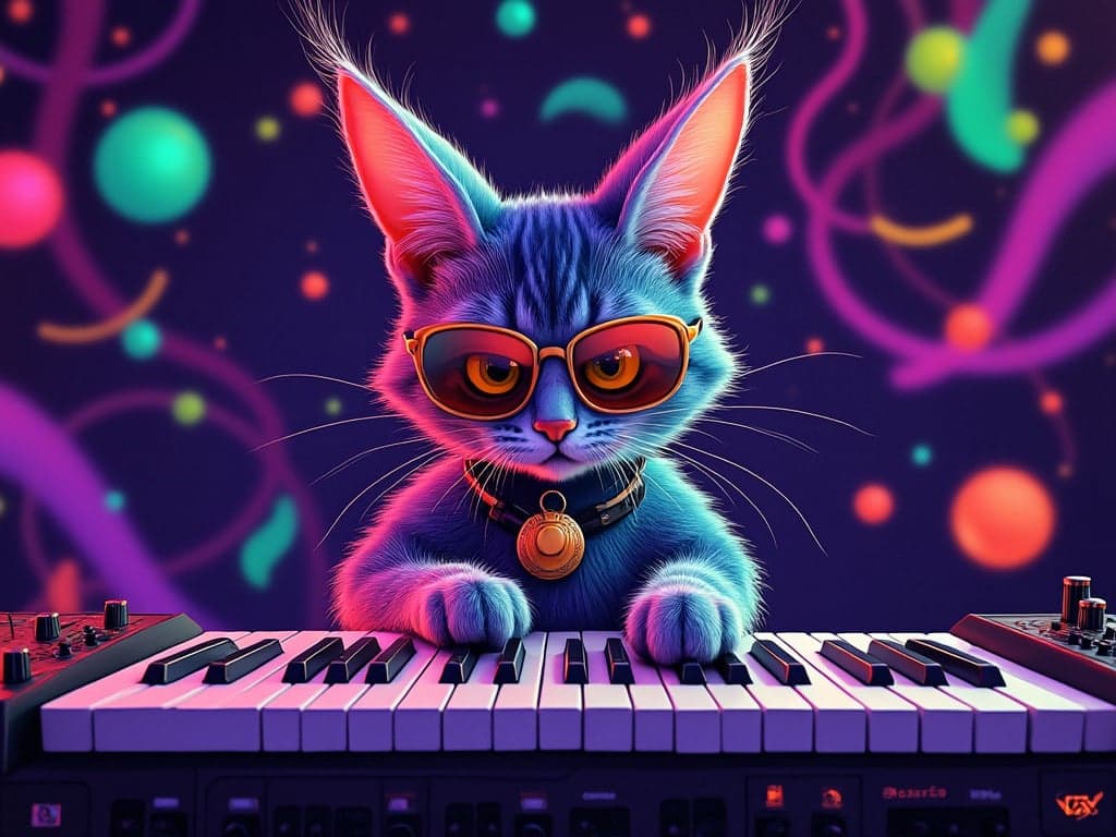 Synthesizer Cat token image