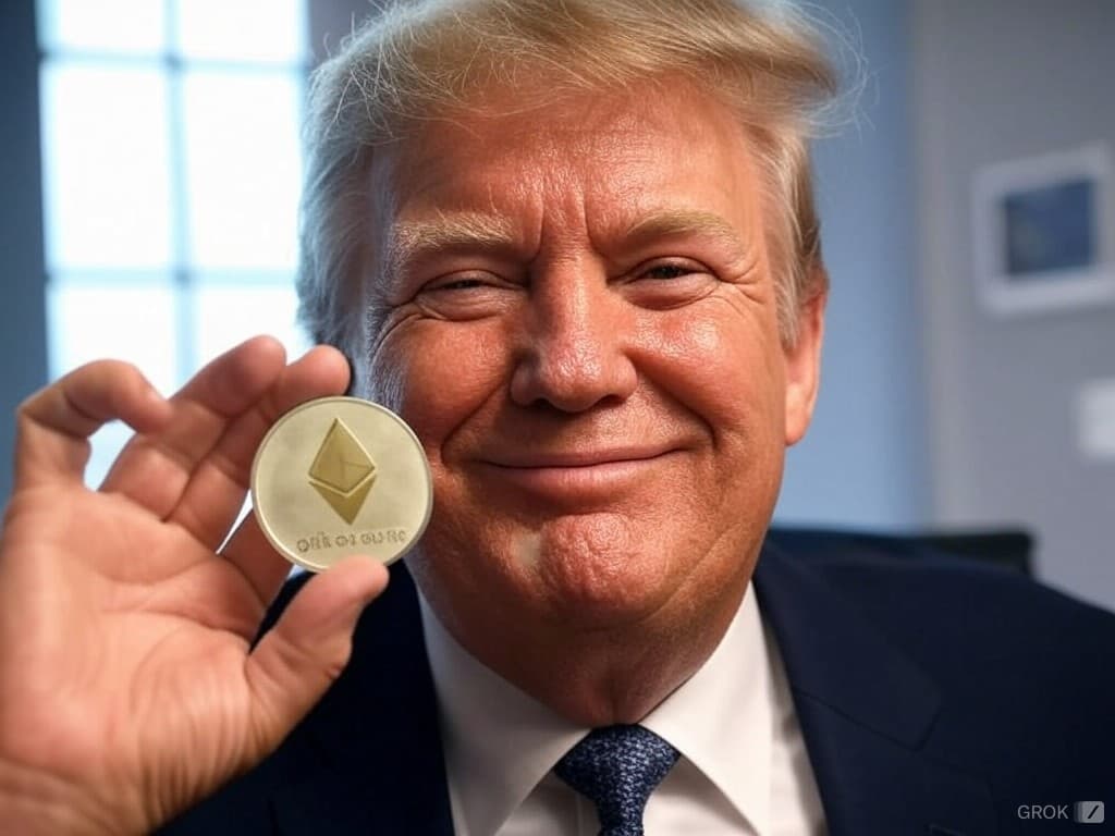 Trump Loves Ethereum token image