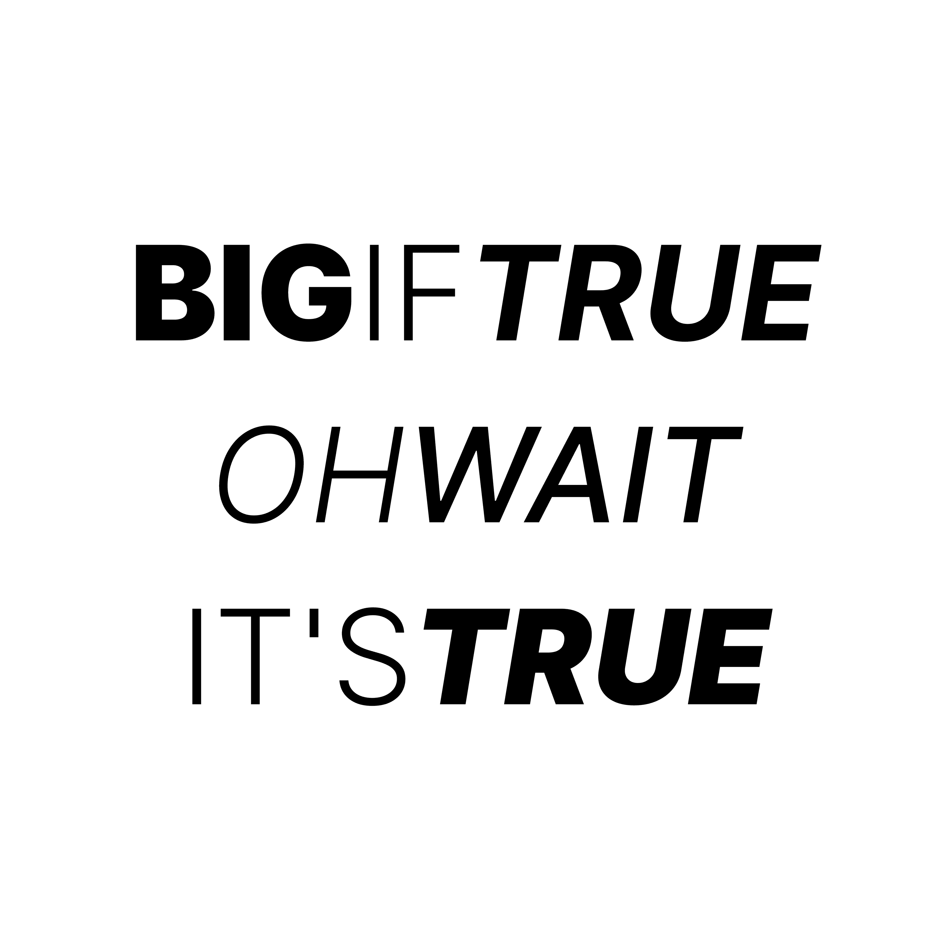 BIG IT'S TRUE OH WAIT IT'S TRUE token image