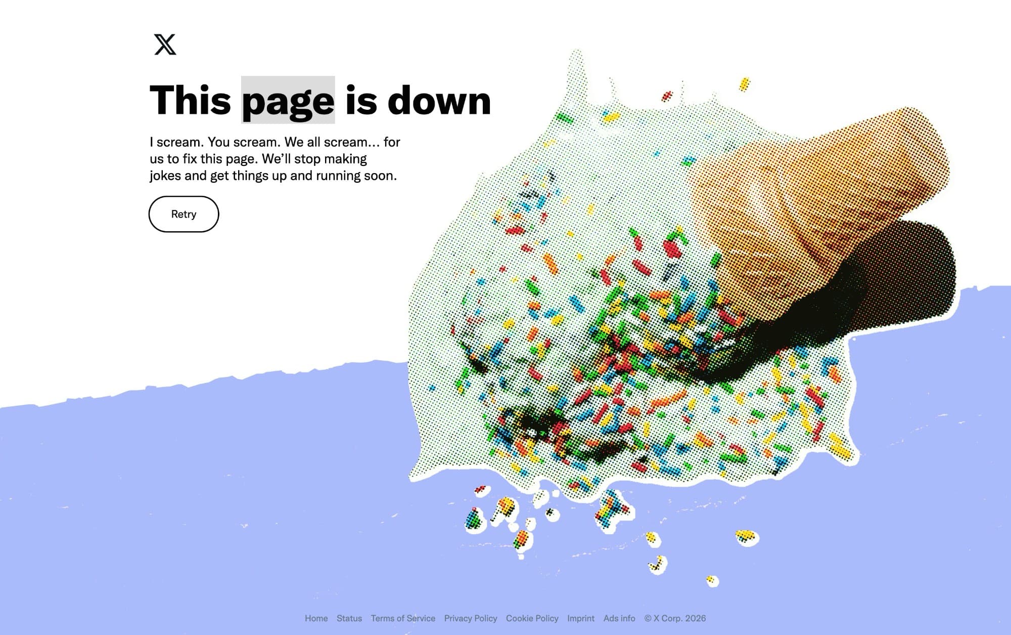 This page is down token image