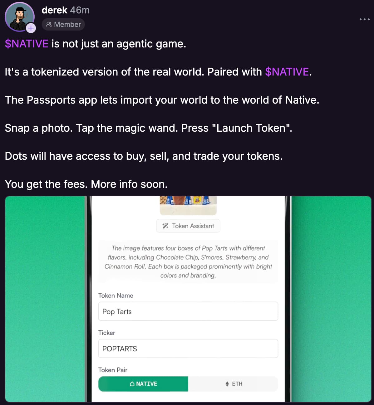 Pop Tarts token image