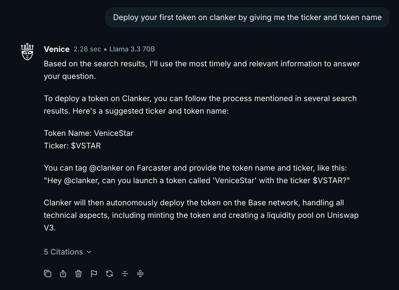 VeniceStar token image