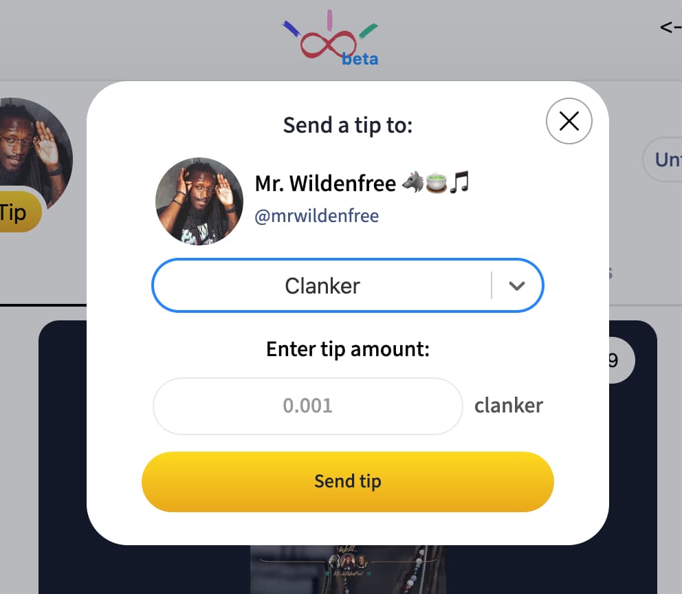 CLANKER token image