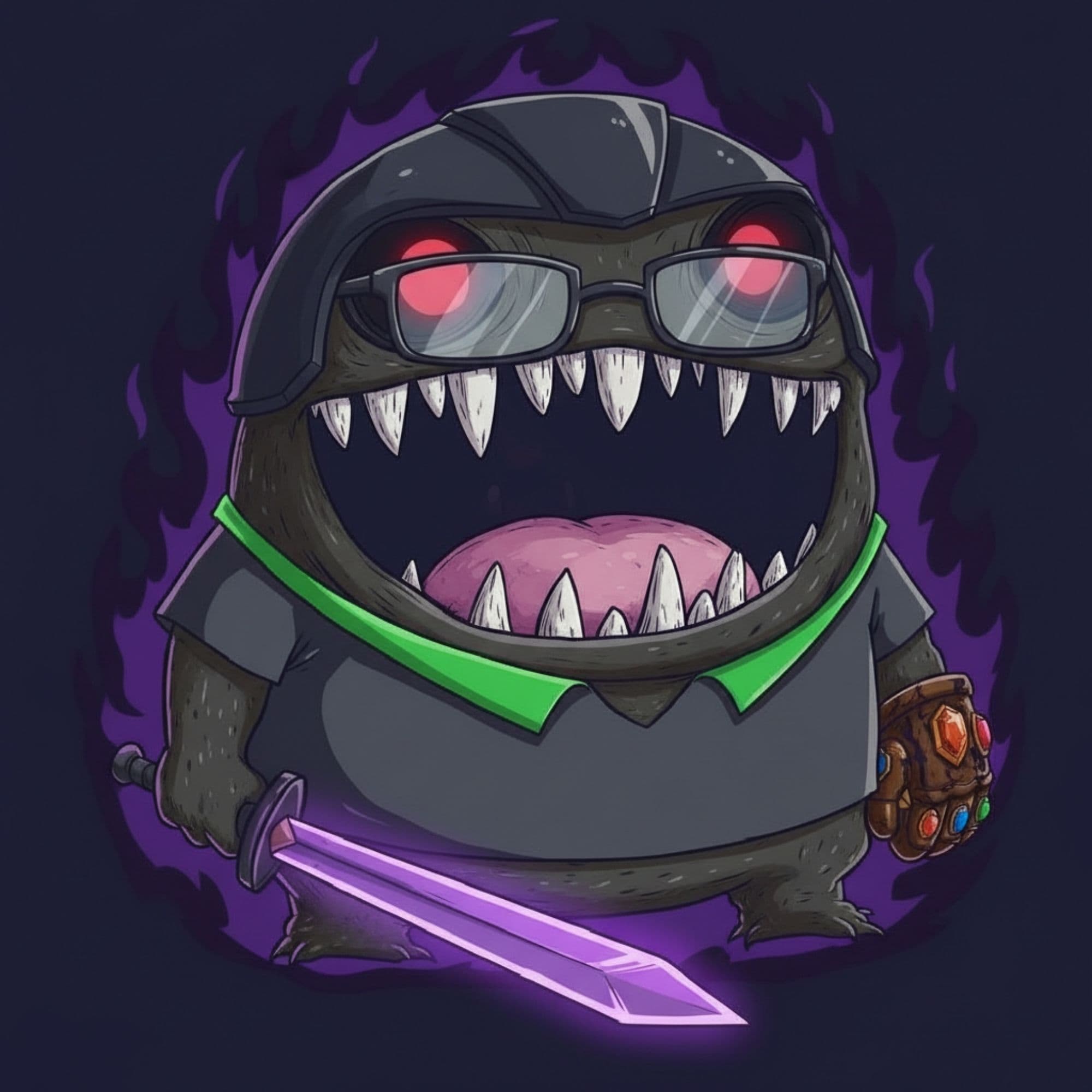 Cute cursed Shadow-self token image