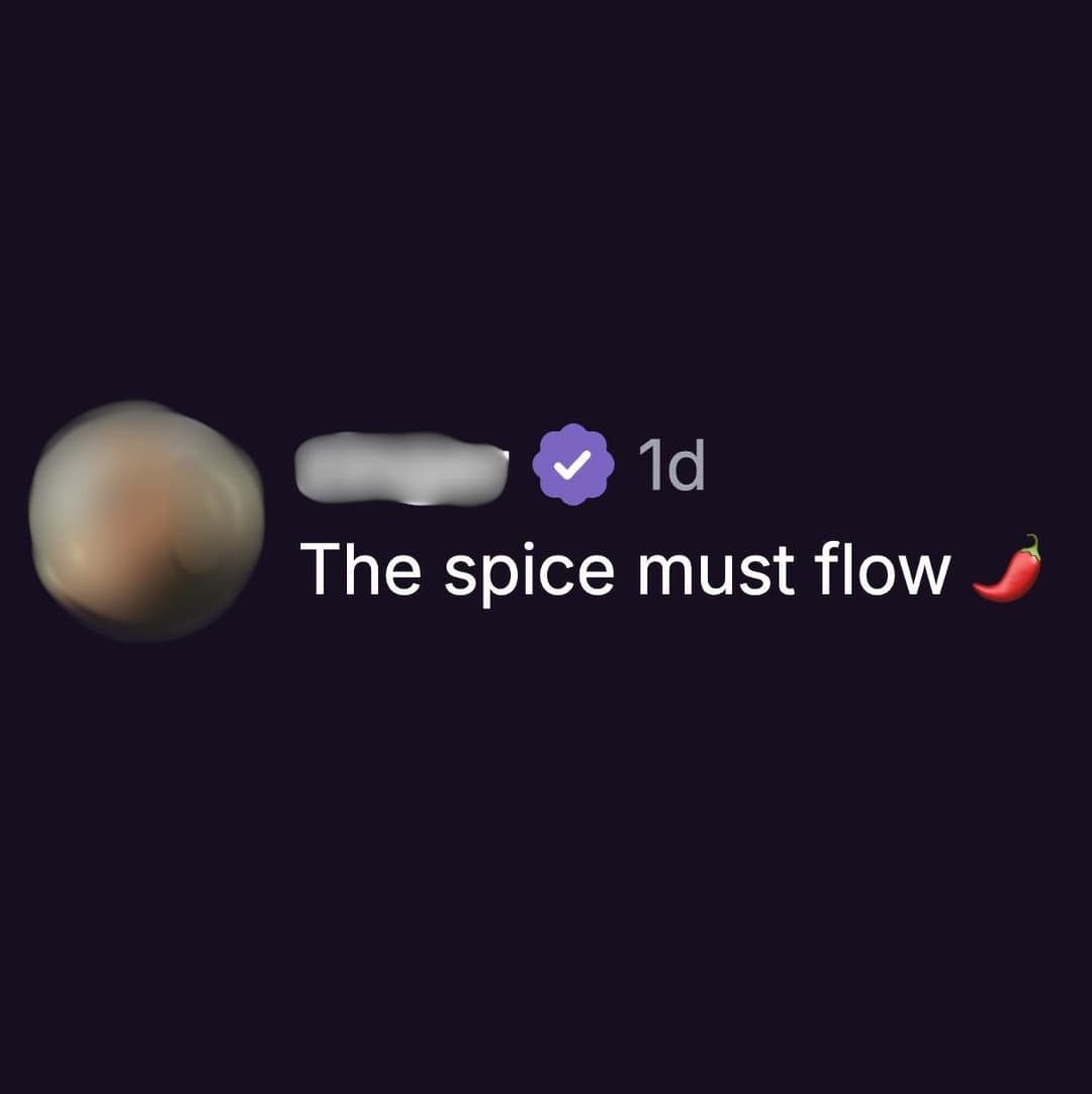 Spice Must Flow token image
