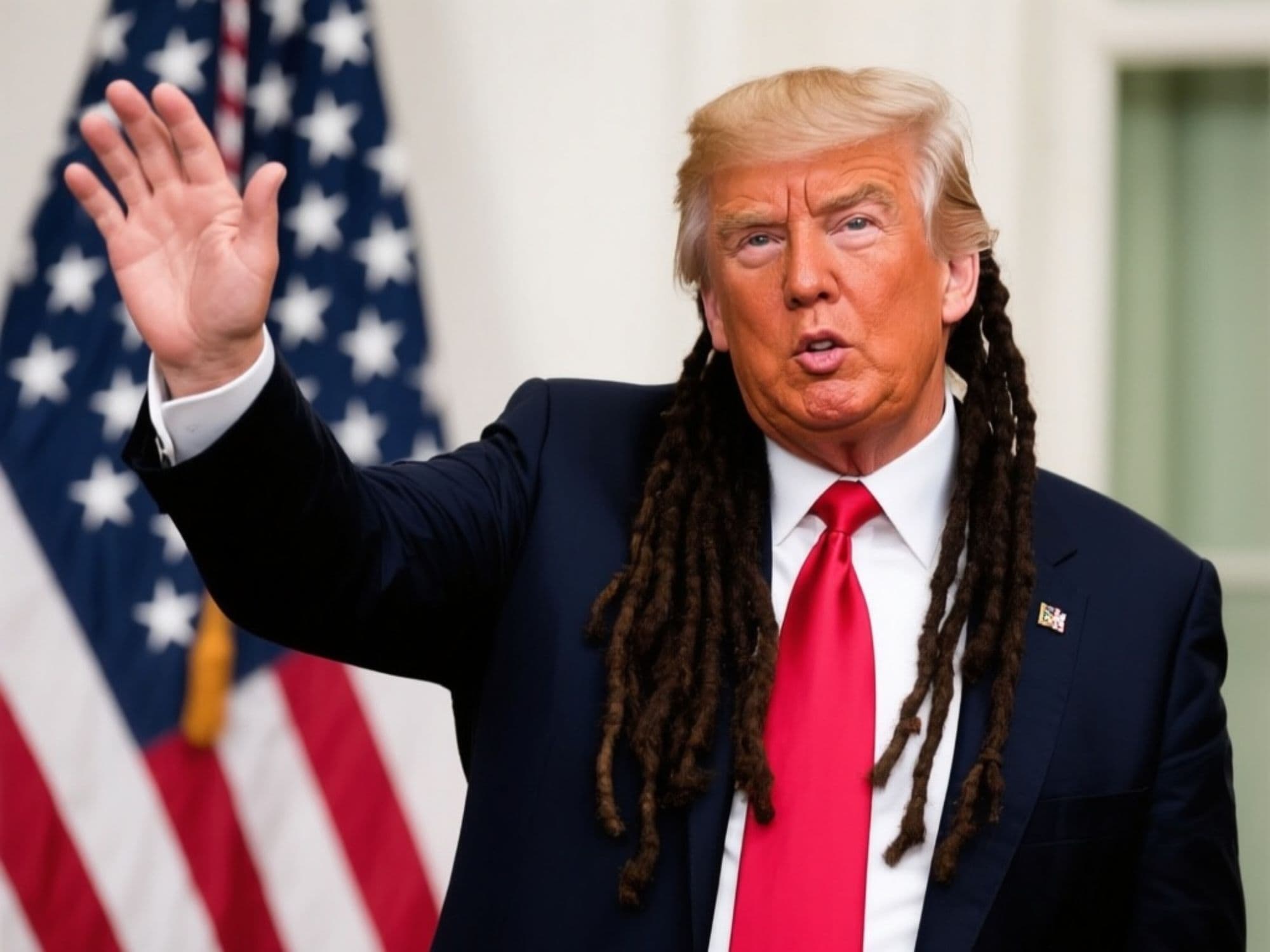 DONALD TRUMP IS DREADLOCKS token image