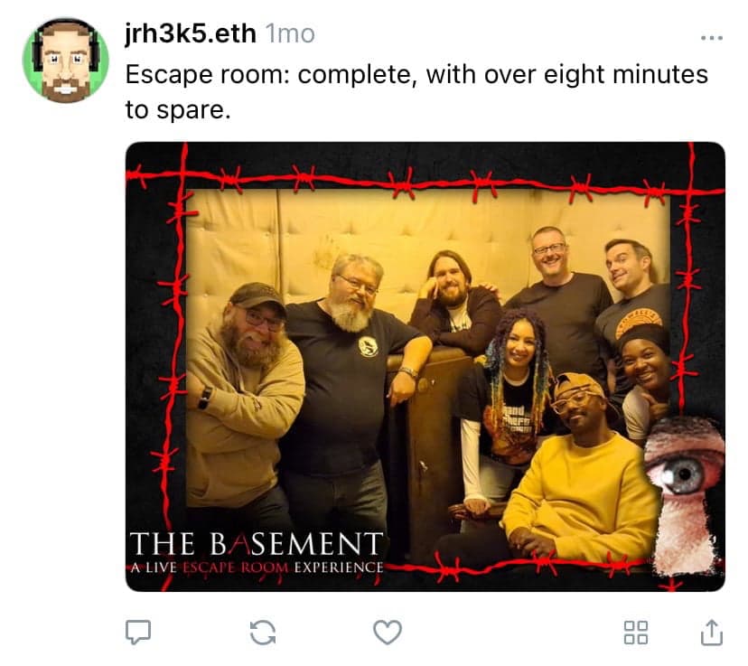 escape room token image