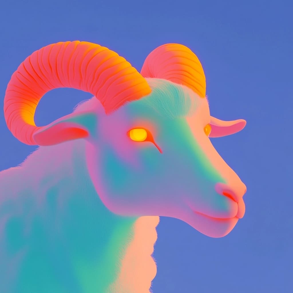 Abstract Goat token image