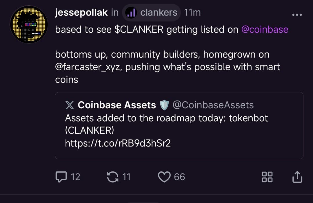 the based clanker token image