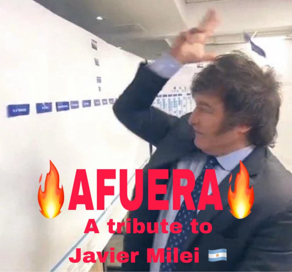 afuera, a tribute to the great Javier Milei token image