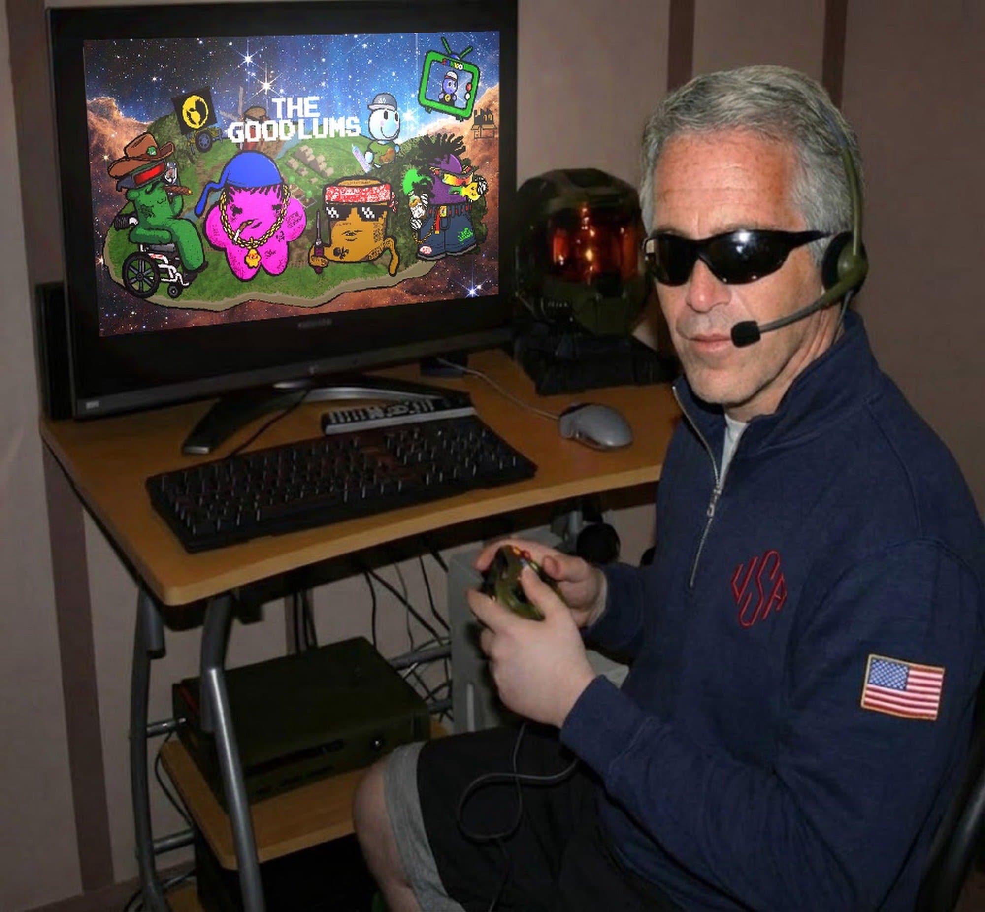 EPSTEIN DIDN'T KILL HIMSELF. HE JOINED THE GOODLUMS POST-APOCALYPTIC INTERNET GANG AS A FRONT-END DEV. token image