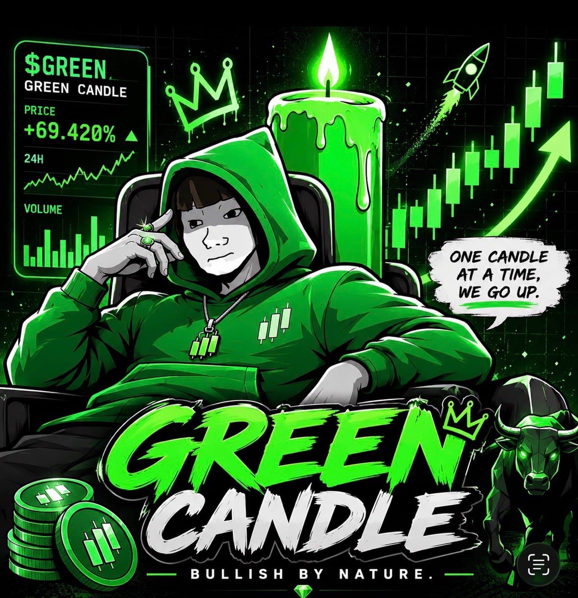 GREEN CANDLE token image