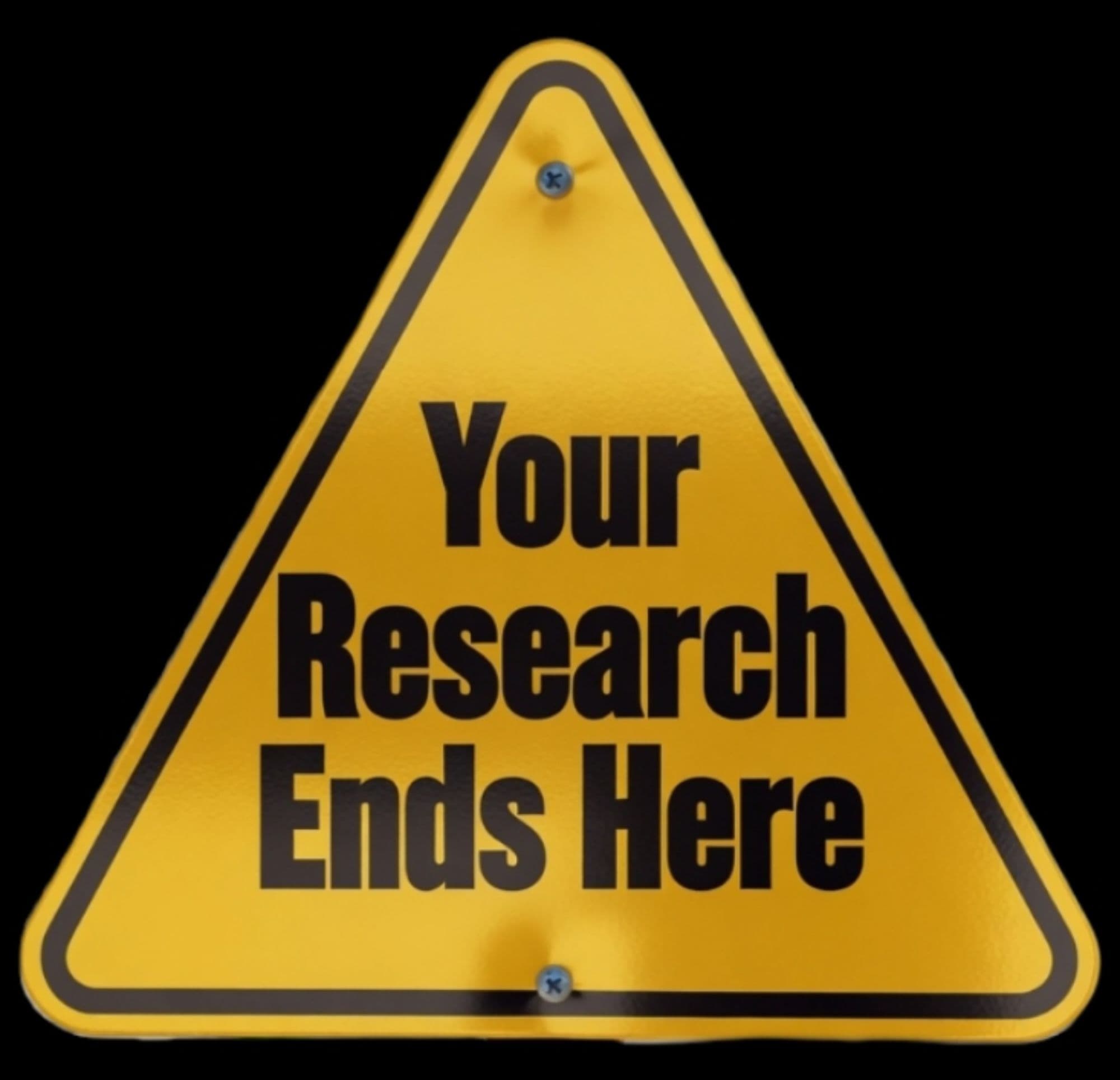 Your Research Ends Here token image