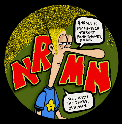 NORMANCOMICS: Hi-Tech Internet Funny Monies token image