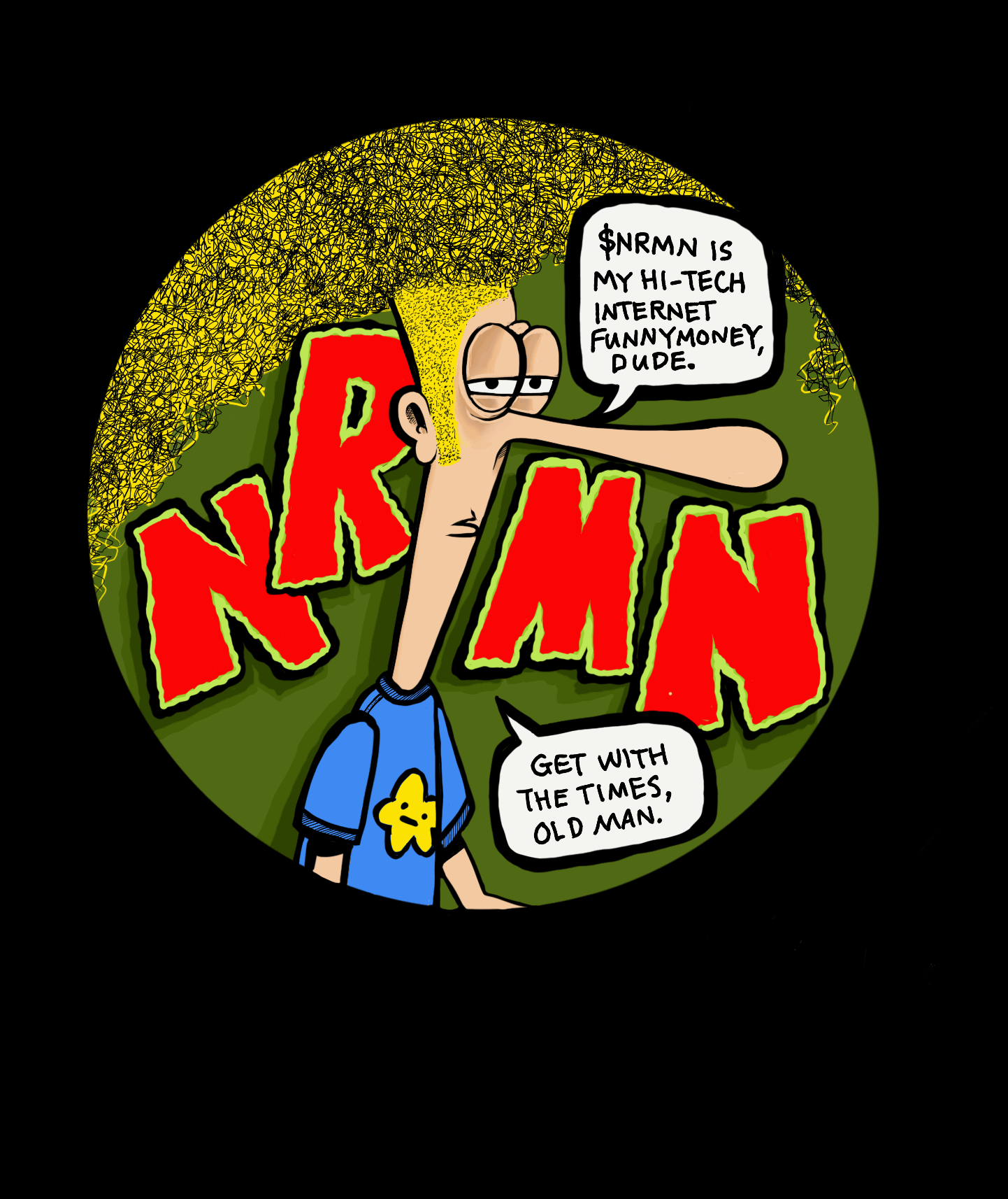 NORMANCOMICS HI-TECH INTERNET FUNNY MONIES token image
