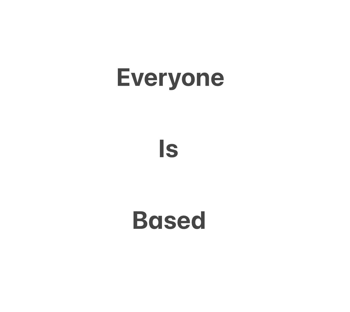 Everyone is Based token image