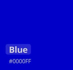 blue