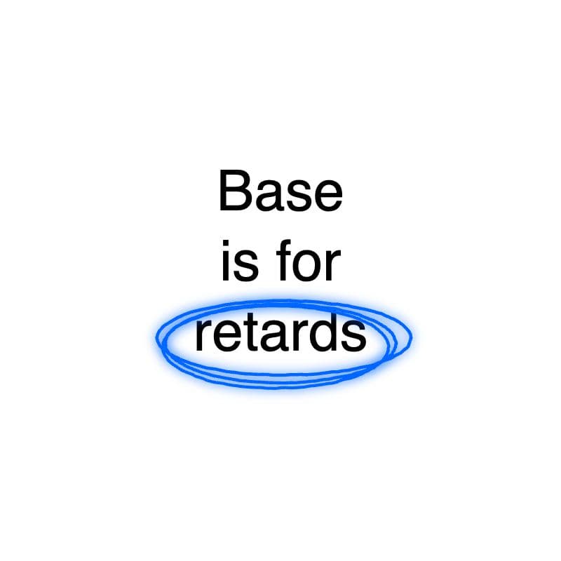Base is for retards token image