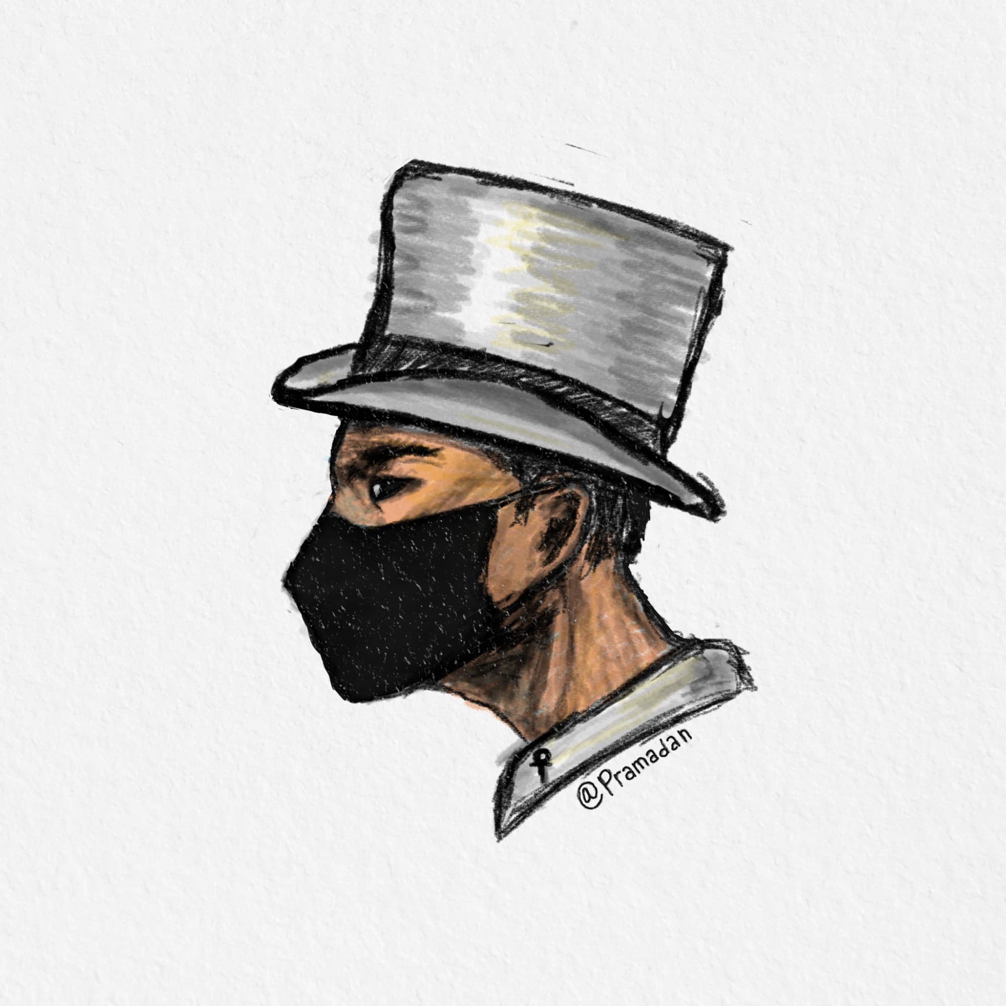 the hat stays on token image