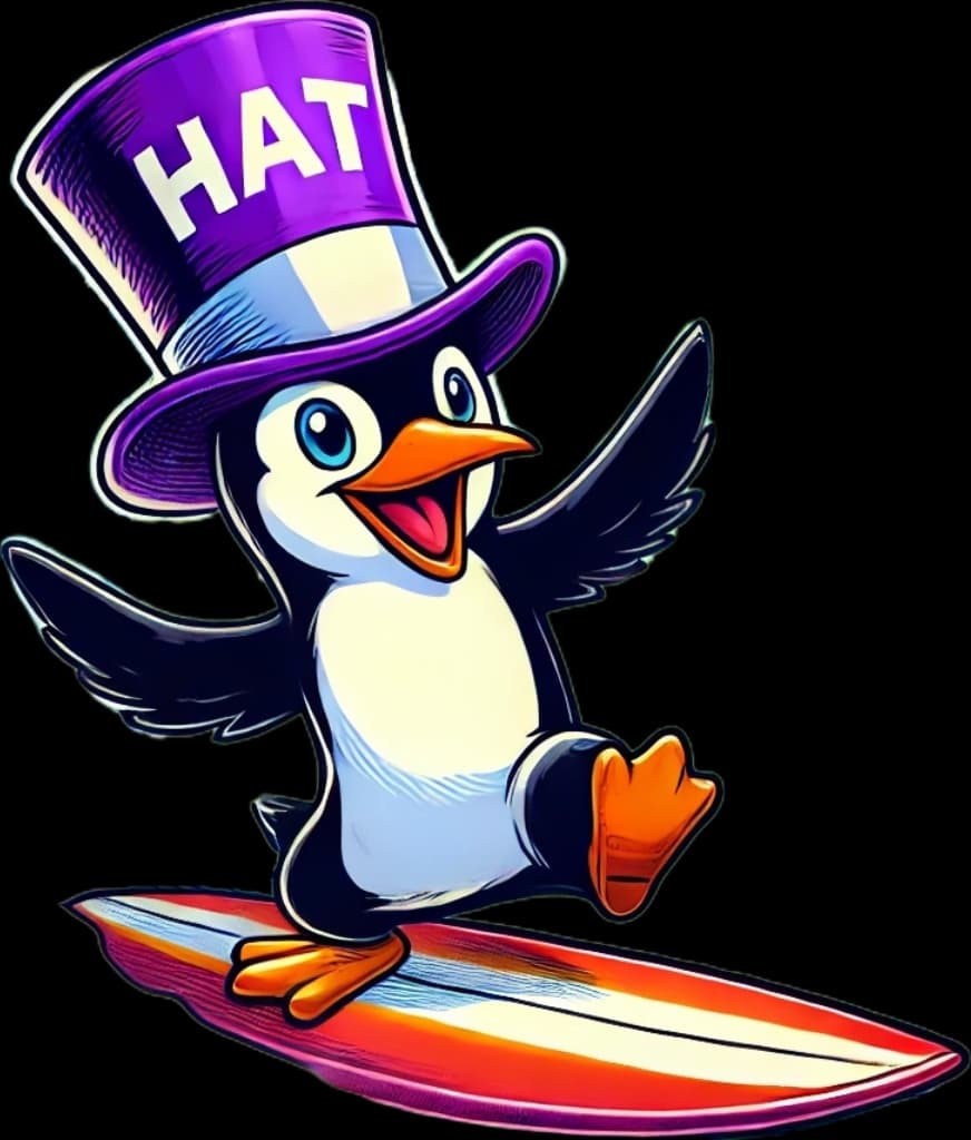 Based Pepengu hat token image
