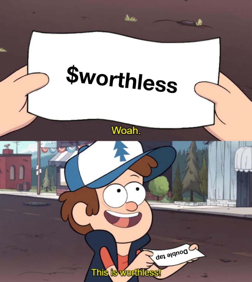 Worthless token image