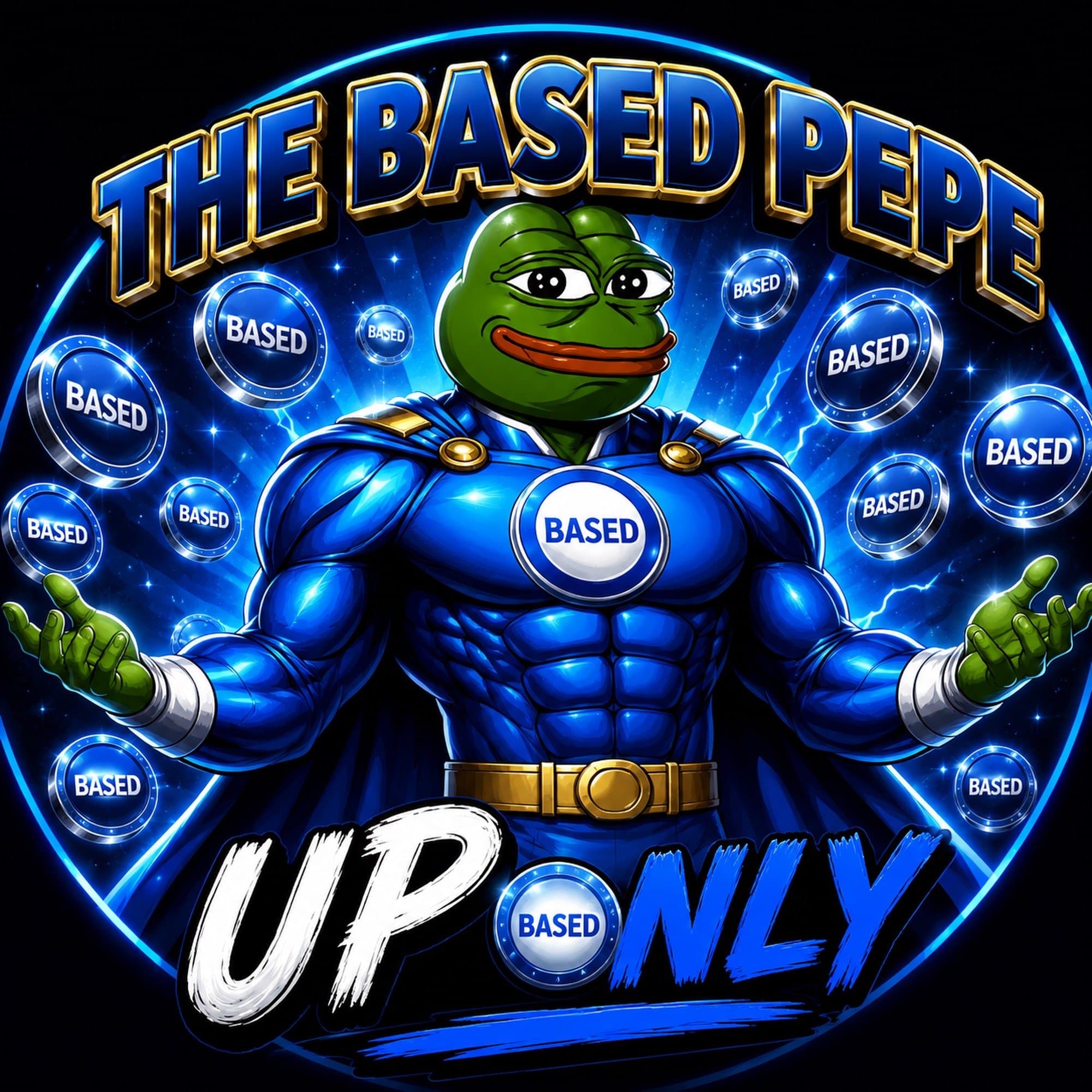 the based Pepe token image
