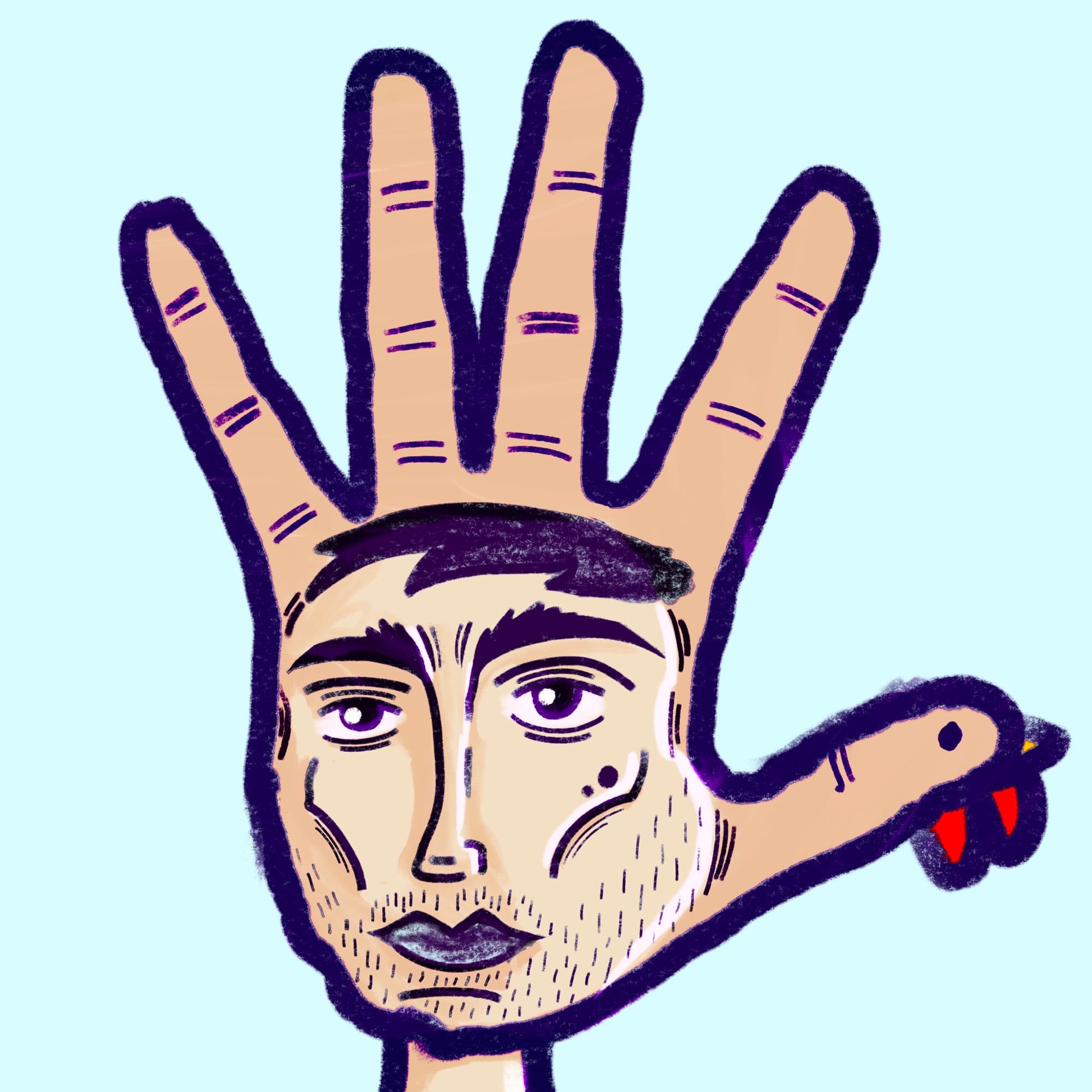 Hand Turkey token image