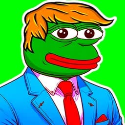 Based Pepe Trump token image