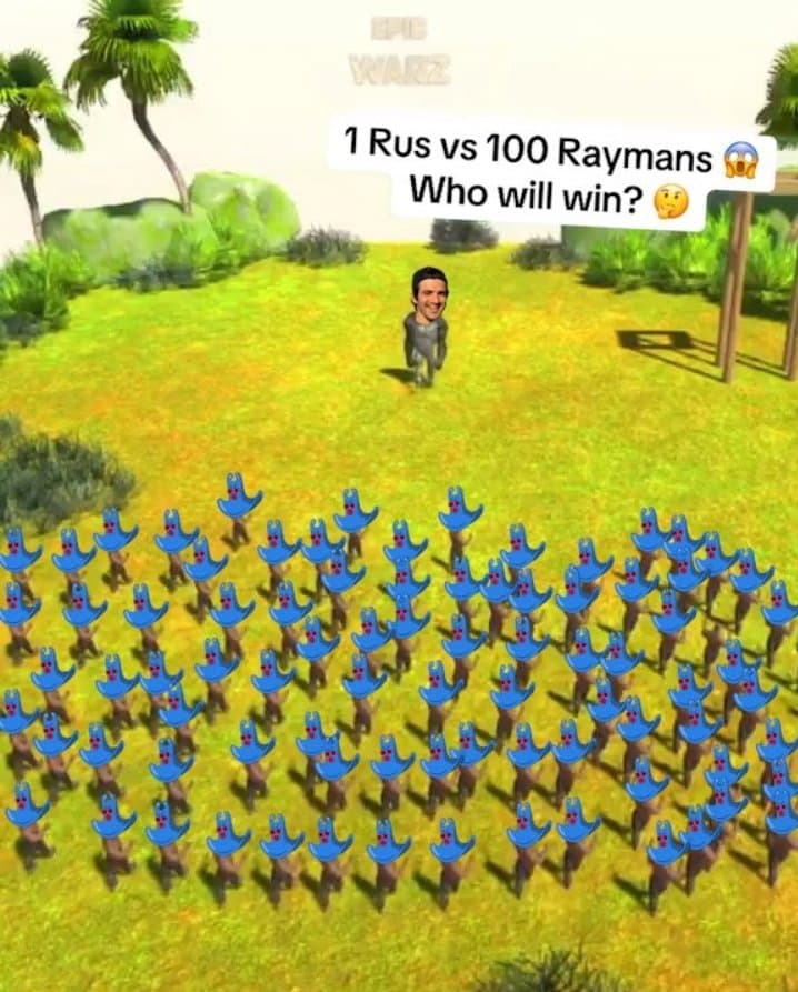 1Rus vs 100 Raymans token image