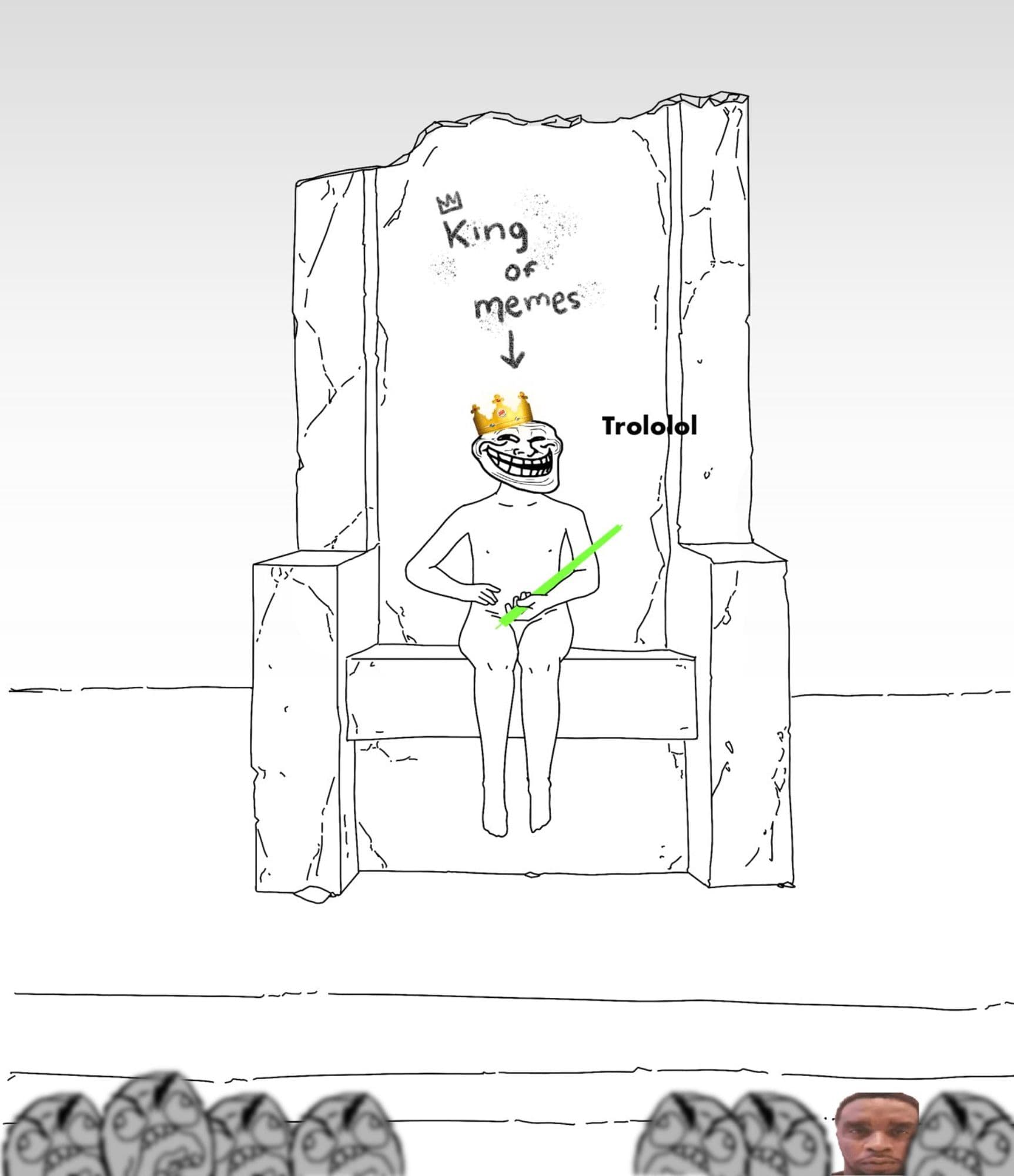 king of meme token image