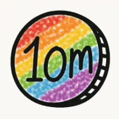 i identify as a 10m runner token image