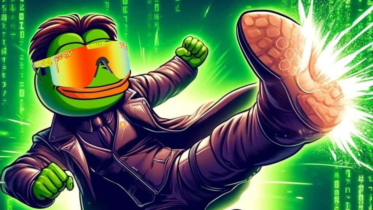 Mogged Pepe