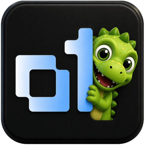 The 01 mascot token image