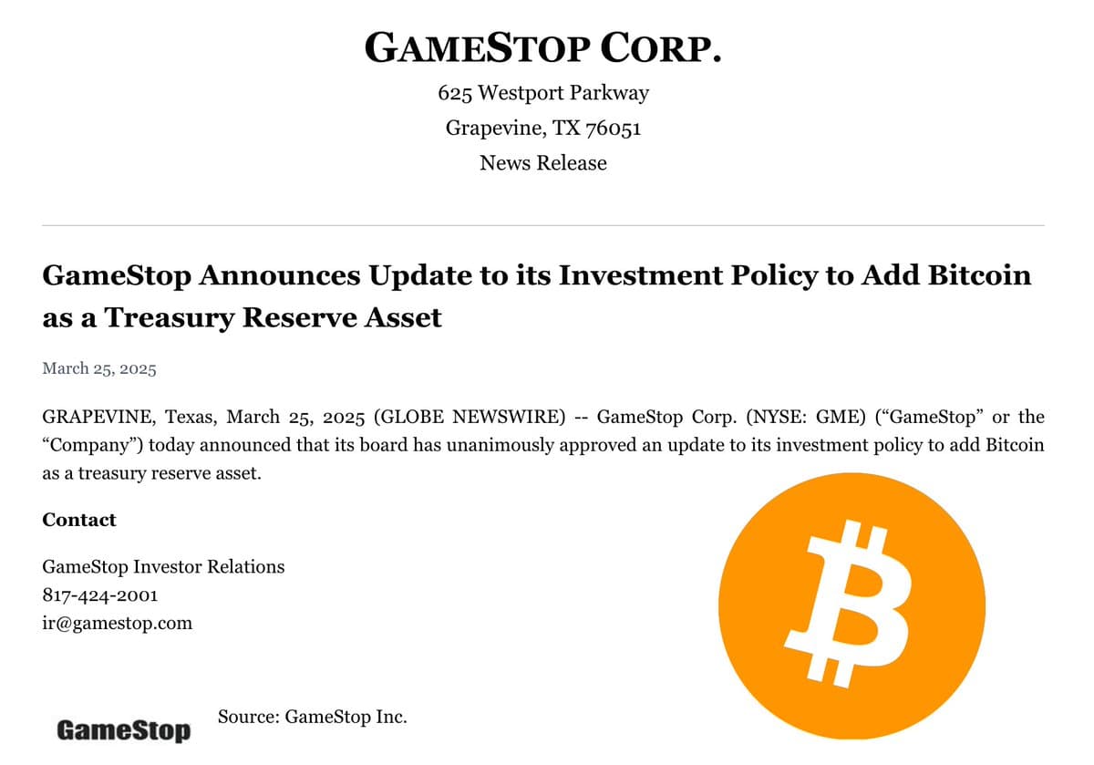 GameStop token image