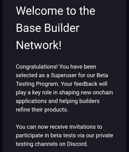 Base builder network